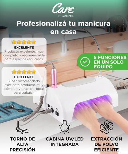 Cabina UV led para uñas Gadnic PRO5000 5 funciones en 1 - 1