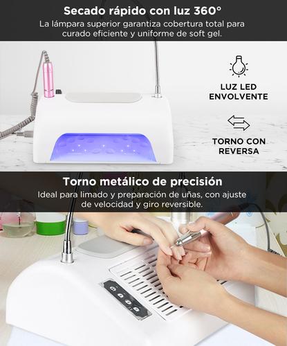 Cabina UV led para uñas Gadnic PRO5000 5 funciones en 1 - 2