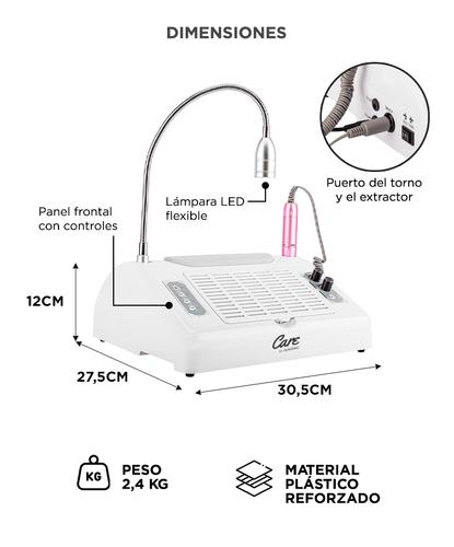 Cabina UV led para uñas Gadnic PRO5000 5 funciones en 1 Outlet - 5