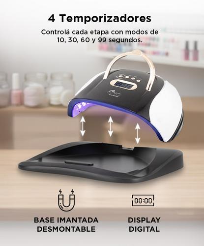 Cabina Para Uñas Gadnic 21.1W Led UV Profesional 57 Leds - 3