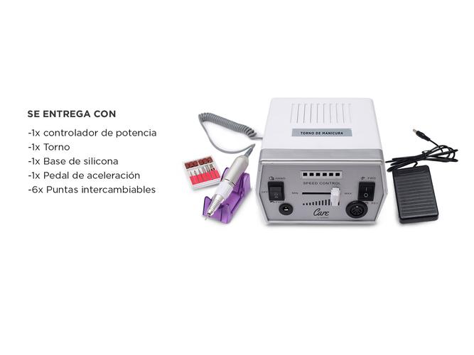 Torno Profesional Para Uñas Gadnic de Alta Velocidad - 6