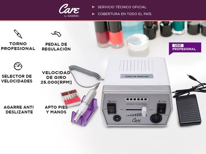 Torno Profesional Para Uñas Gadnic de Alta Velocidad Outlet - 1
