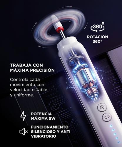 Torno Para Uñas Portátil Gadnic 15000 RPM Uso Profesional - 2