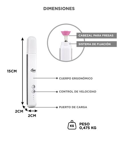 Torno Para Uñas Portátil Gadnic 15000 RPM Uso Profesional - 5