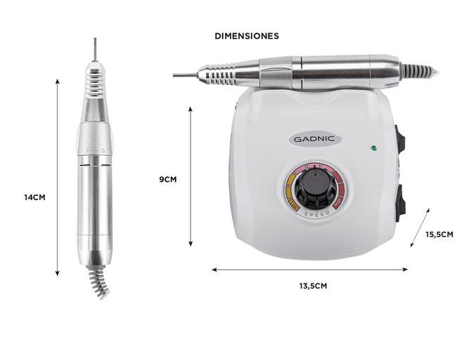 Torno Eléctrico de Uñas Gadnic Con Control por Pedal  Usado - 5