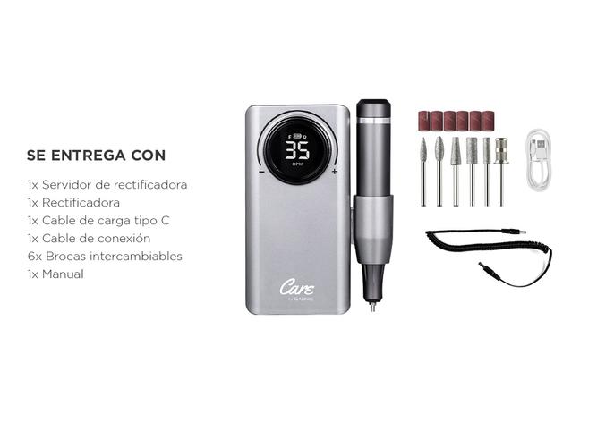 Torno Eléctrico de Uñas Gadnic Portatíl 35000 RPM Velocidad Ajustable  - 6