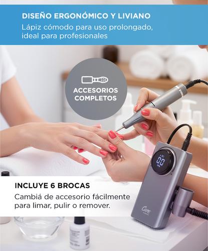 Torno Eléctrico de Uñas Gadnic Portatíl 35000 RPM Velocidad Ajustable  - 4