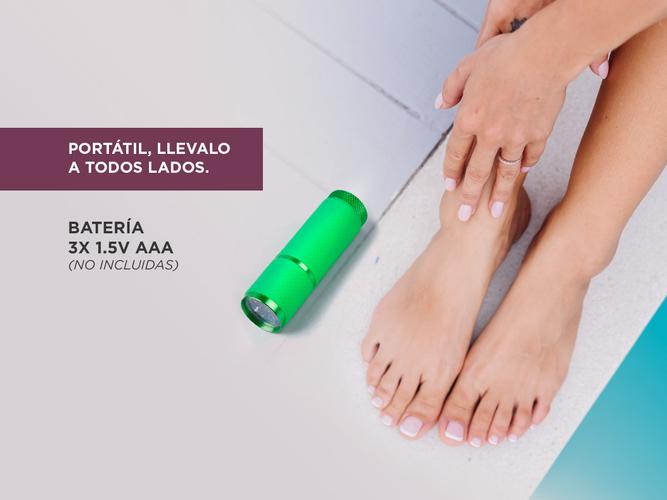 Mini Lámpara de Uñas UV Gadnic MN40K 9 Leds Portable  - 3