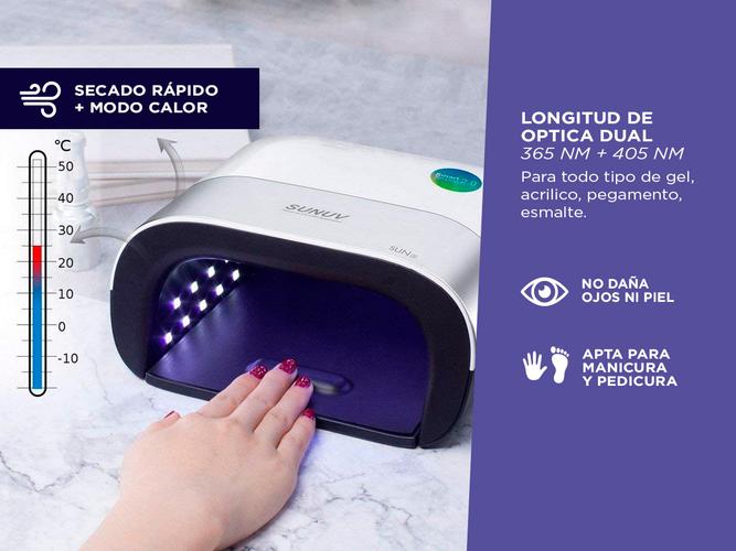 Cabina Para Uñas Profesional Gadnic Lámpara Gel 48w - 2