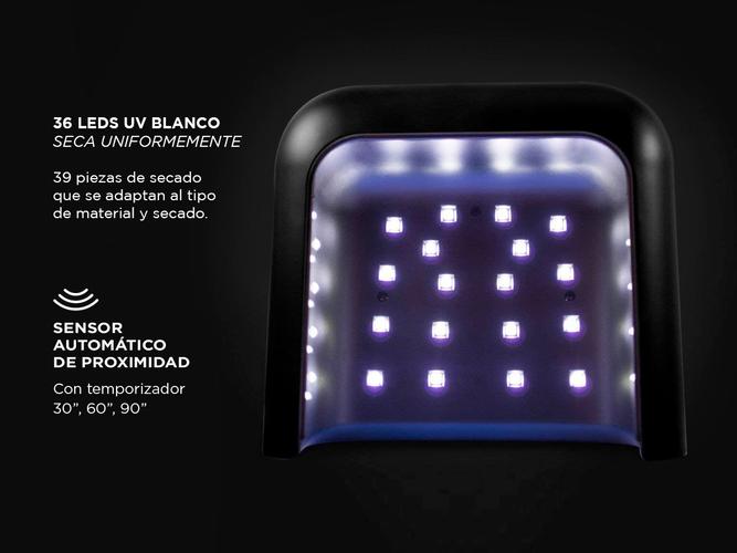 Cabina Para Uñas Profesional Gadnic Lámpara Gel 48w - 3
