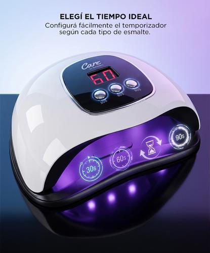 Cabina Para Uñas CB43M22 Gadnic Lampara LED UV 18.8w 24 leds - 3