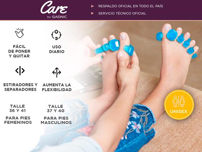 Estirador y Separador Gel de Dedos Gadnic Diamond Alivio Terapéutico para Pies - 1