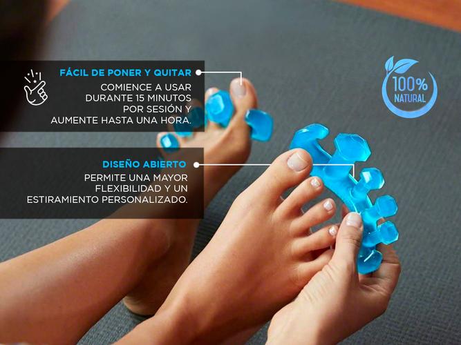 Estirador y Separador Gel de Dedos Gadnic Diamond Alivio Terapéutico para Pies - 2
