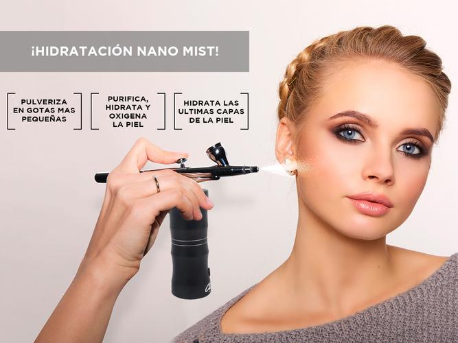 Mini Compresor Gadnic Aerógrafo Facial Manicura  - 4