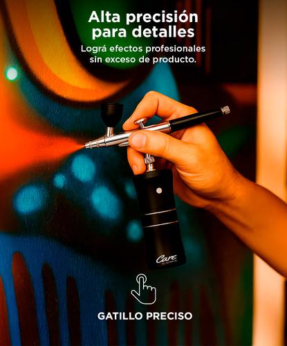 Mini Compresor Gadnic Aerógrafo Facial Manicura  - 4