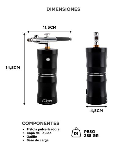 Mini Compresor Gadnic Aerógrafo Facial Manicura  - 5