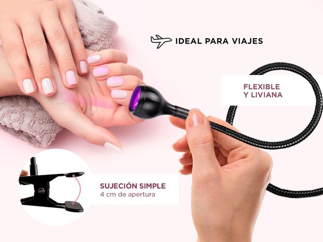 Lámpara de Secado de Uñas Gadnic Flexible Con Tecnología UV - 2