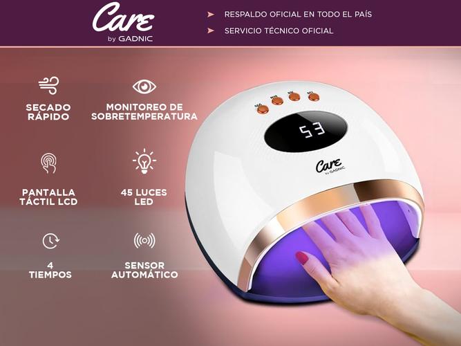 Cabina de Uñas Gadnic Luz LED con Sensor Automático - 1