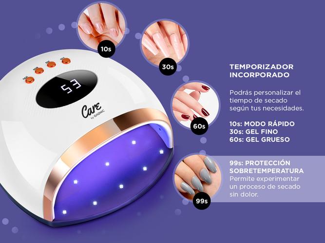 Cabina de Uñas Gadnic Luz LED con Sensor Automático - 3