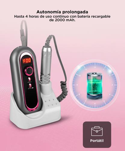 Torno de Uñas Gadnic Portátil Recargable 30000 RPM  - 3