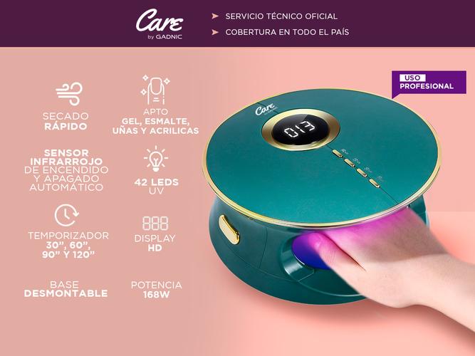 Cabina Led UV Para Uñas Gadnic Manicura y Pedicura 168w  - 1