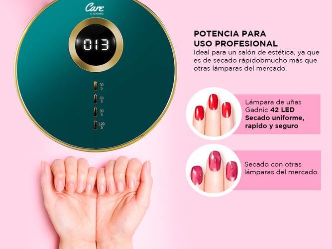 Cabina Led UV Para Uñas Gadnic Manicura y Pedicura 168w  - 4