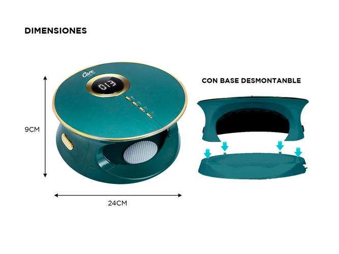 Cabina Led UV Para Uñas Gadnic Manicura y Pedicura 168w  - 5
