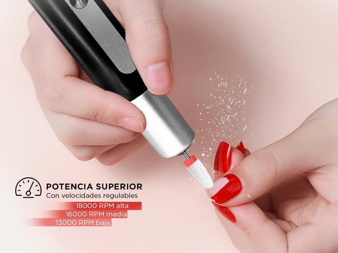 Torno Manicura Portátil ManiMaster Gadnic Velocidad Regulable  - 2