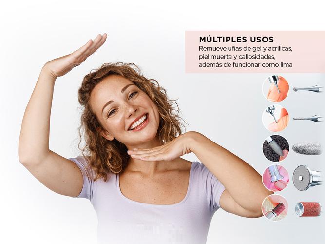 Torno Manicura Portátil ManiMaster Gadnic Velocidad Regulable  - 4