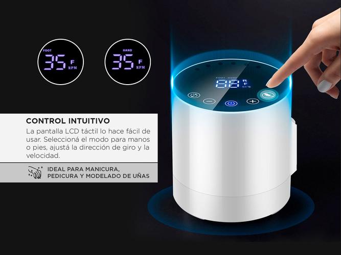 Torno Para Uñas Gadnic con Pantalla Táctil LCD - 4