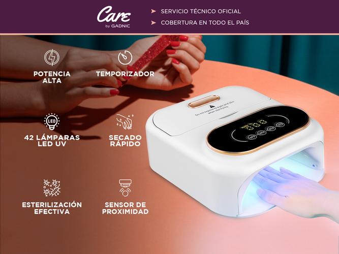 Cabina Para Uñas UV Gadnic Con Función Esterilizadora - 1