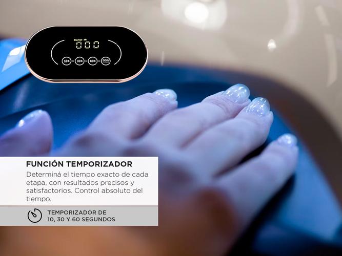Cabina Para Uñas UV Gadnic Con Función Esterilizadora - 4