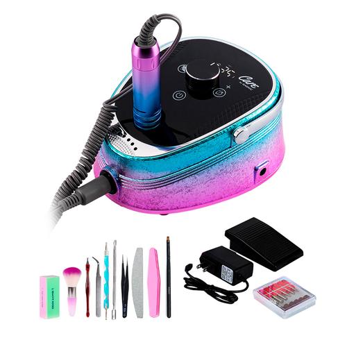 Torno de Manicura Care Gadnic 35000RPM Con Pedal de Control - 0