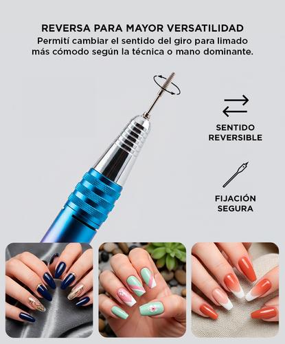 Torno de Manicura Care Gadnic 35000RPM Con Pedal de Control - 3