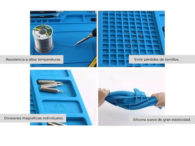 Manta Antiestática De Silicona Gadnic Para Reparación Celulares  - 4