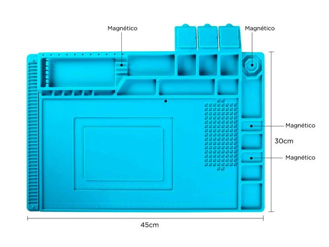 Manta Antiestática De Silicona Gadnic Para Reparación Celulares  - 5