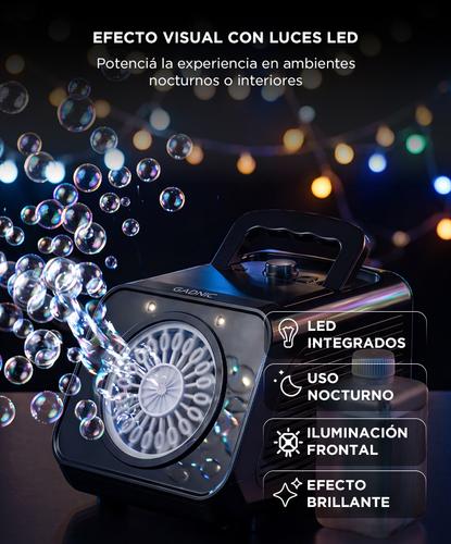 Máquina de burbujas automática Gadnic con LED 3 Velocidades - 4