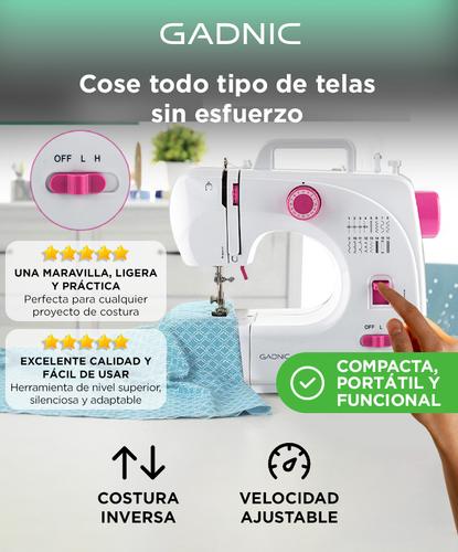 Máquina de Coser Gadnic 508A 16 Puntadas Recta Zig Zag con Pedal - 1