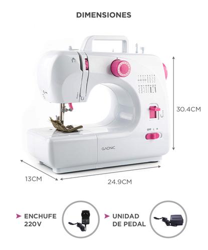 Máquina de Coser Gadnic 508A 16 Puntadas Recta Zig Zag con Pedal - 5