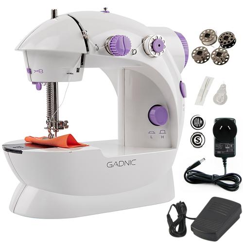 Máquina de Coser Gadnic SW2000 Hogareña Portátil 2 Velocidades Luz Led  - 0