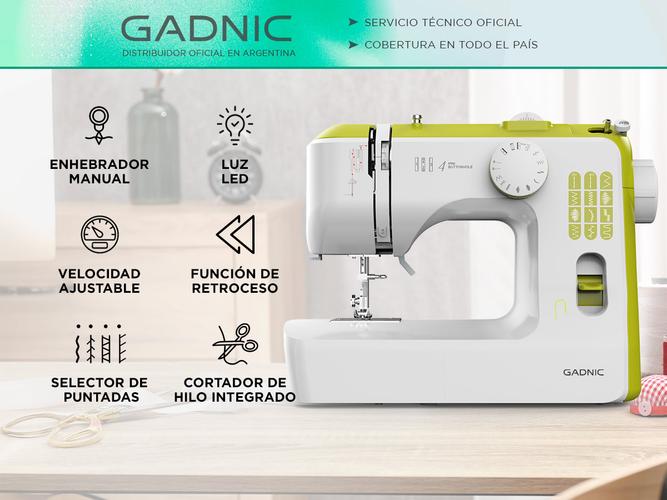 Máquina De Coser Gadnic Multifuncional 12 puntadas - 1