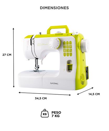 Máquina De Coser Gadnic Multifuncional 12 puntadas - 5