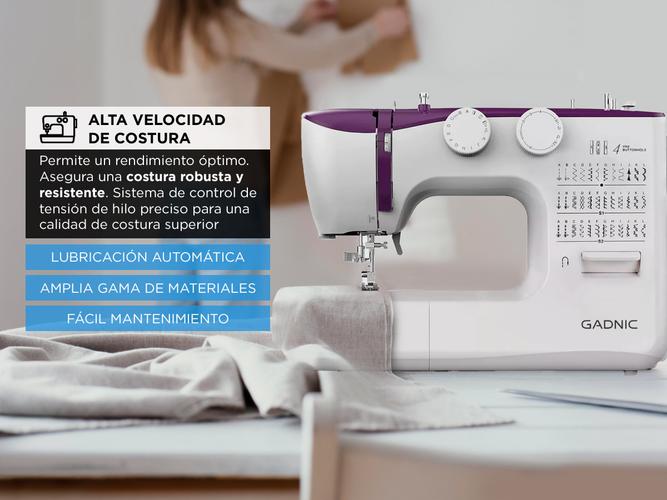 Máquina De Coser Portátil Gadnic 36 Puntadas Automática Pedal y Luz - 2