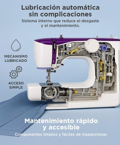 Máquina De Coser Portátil Gadnic 36 Puntadas Automática Pedal y Luz - 3