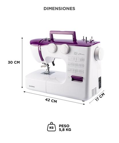 Máquina De Coser Portátil Gadnic 36 Puntadas Automática Pedal y Luz - 5