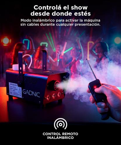 Maquina De Humo Gadnic 500W C/Control Remoto - 4