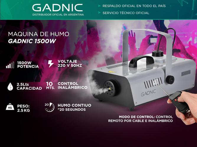 Maquina de Humo Gadnic Con Control Remoto Outlet - 1
