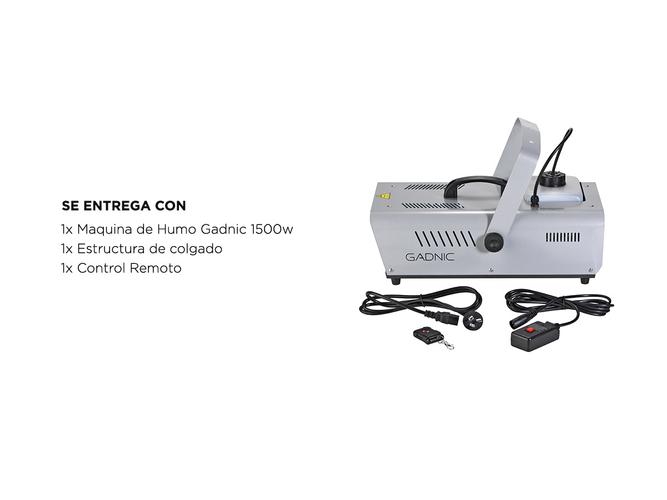 Maquina de Humo Gadnic Con Control Remoto - 5