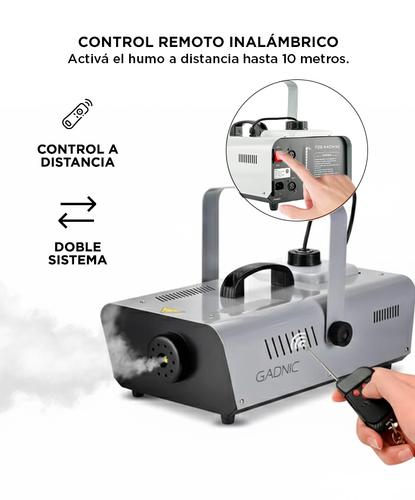 Maquina de Humo Gadnic Con Control Remoto - 3