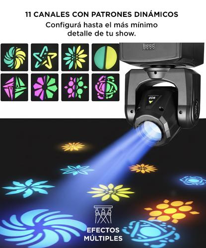 Luz LED Para DJ Gadnic Cabezal Móvil 30w Bid Dipper 220v  - 4